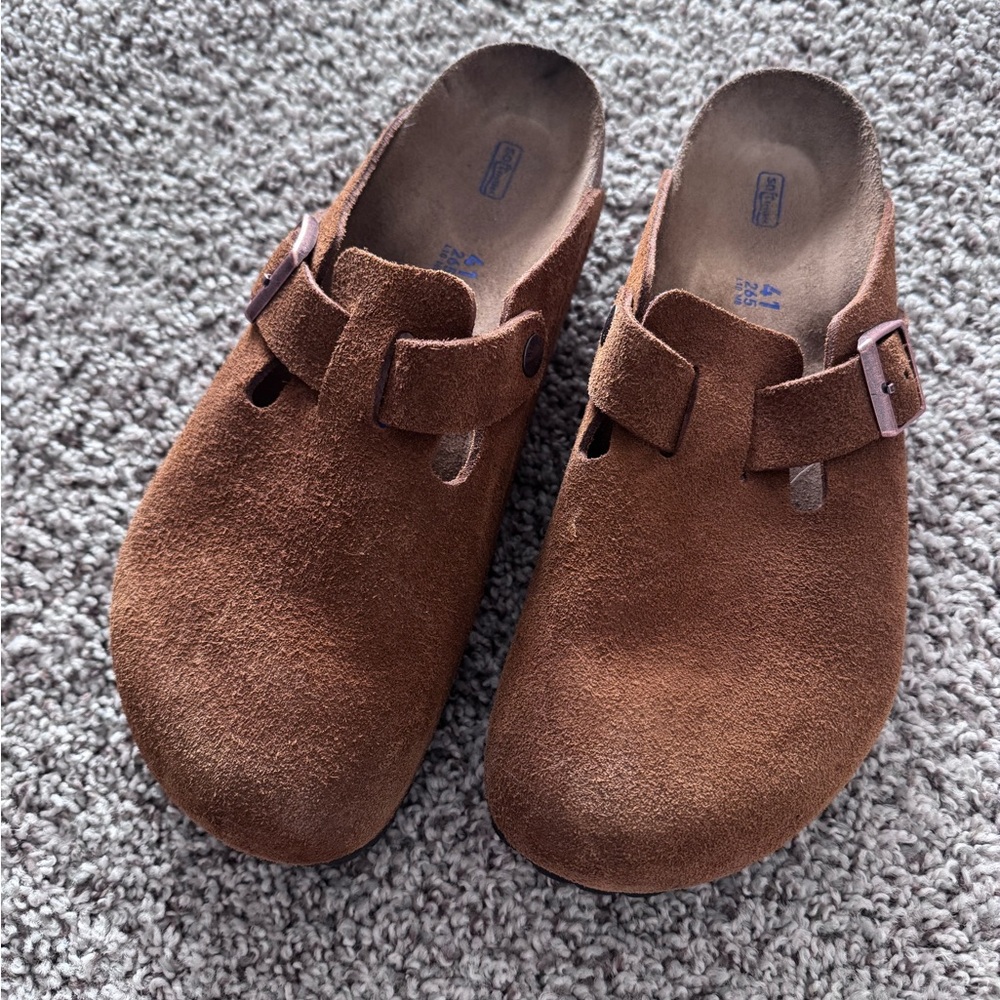 Birkenstock Boston Clogs EU41 / W10 M8 SOFTBED